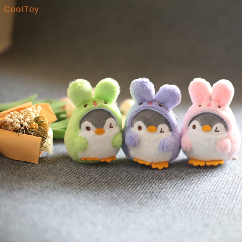 cooltoy-พวงกุญแจ-จี้ตุ๊กตาเพนกวินน้อยน่ารัก-เหมือนจริง-แบบนิ่ม-สําหรับตกแต่งกระเป๋า-ของขวัญวันเกิด