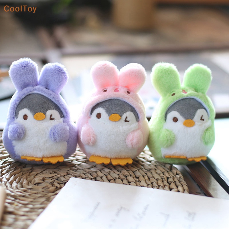 cooltoy-พวงกุญแจ-จี้ตุ๊กตาเพนกวินน้อยน่ารัก-เหมือนจริง-แบบนิ่ม-สําหรับตกแต่งกระเป๋า-ของขวัญวันเกิด