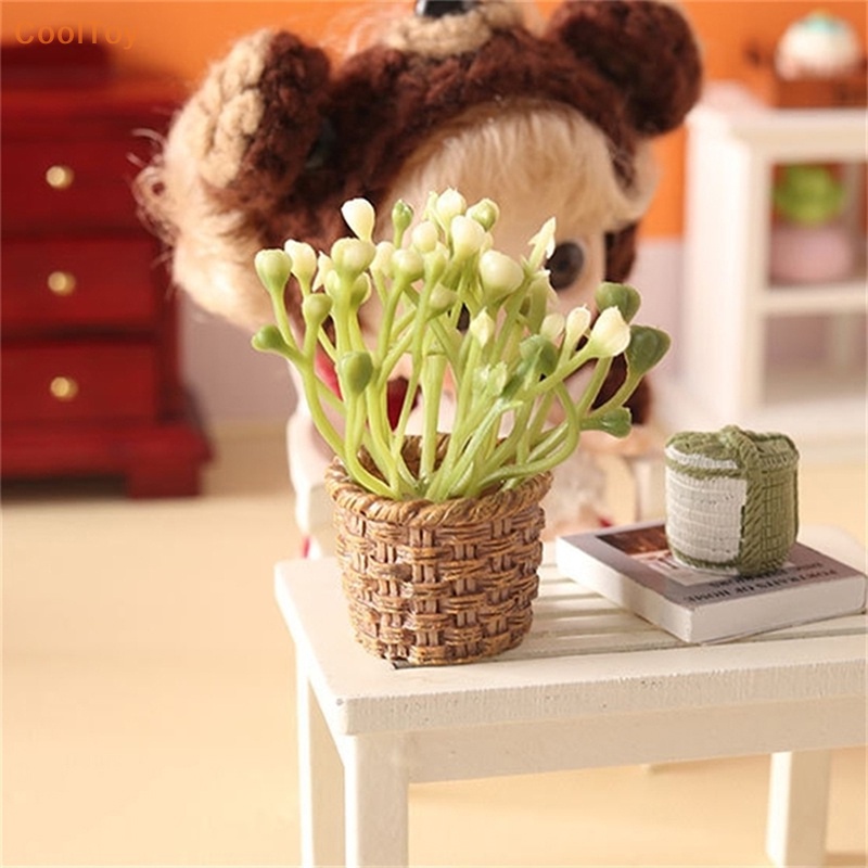 cooltoy-โมเดลกระถางต้นไม้จิ๋ว-สีเขียว-สําหรับตกแต่งบ้านตุ๊กตา-1-12