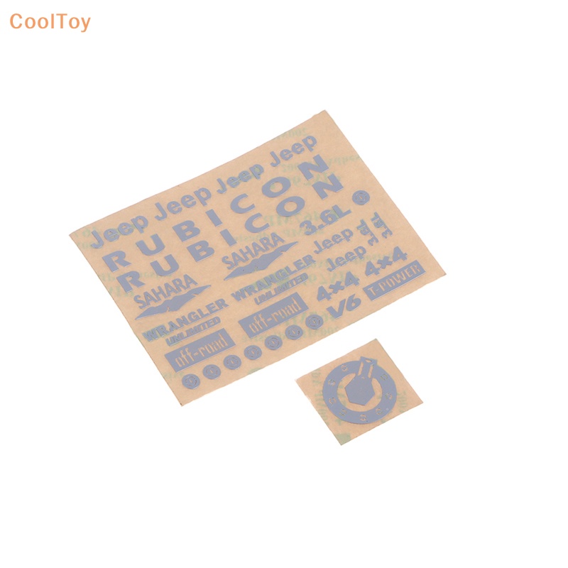 cooltoy-ขายดี-สติกเกอร์โลโก้โลหะ-สําหรับติดตกแต่งรถไต่หินบังคับ-1-10-scx10-trx4