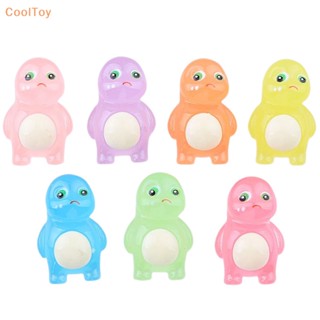 Cooltoy ฟิกเกอร์เรซิ่น รูปไดโนเสาร์เรืองแสง Diy สําหรับตกแต่ง 5 ชิ้น