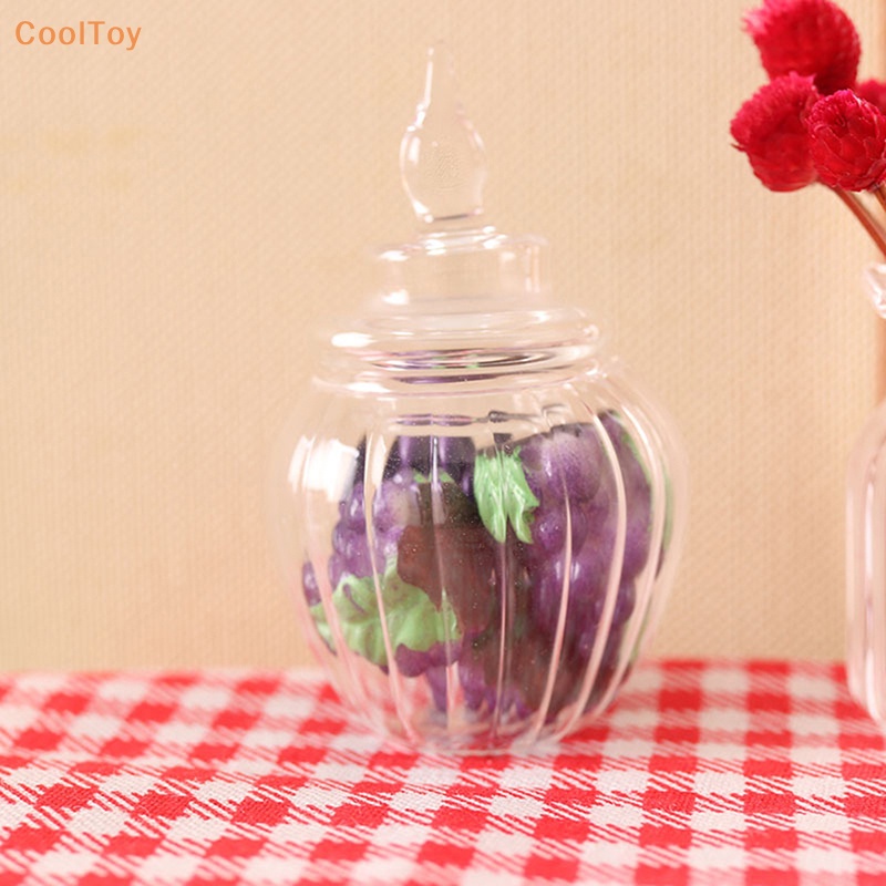 cooltoy-ขวดโหลแก้วใส่ขนมหวาน-ขนาดเล็ก-สําหรับตกแต่งบ้านตุ๊กตา-1-12-1-ชิ้น