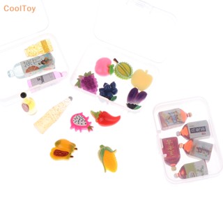 Cooltoy กล่องพลาสติกใส ขนาดเล็ก สําหรับตกแต่งบ้านตุ๊กตา 1/12 DIY