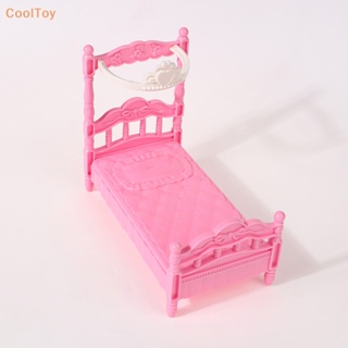 Cooltoy โมเดลเตียงนอนจิ๋ว DIY ขนาด 15*8*13.5 ซม. สําหรับตกแต่งบ้านตุ๊กตา 1 ชิ้น