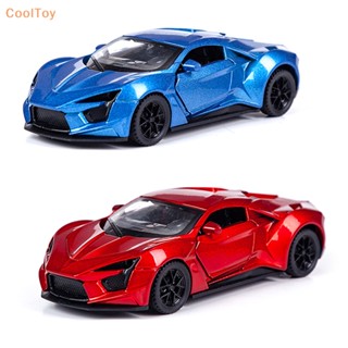 Cooltoy 1:32 Lykan Hypersport โมเดลรถสปอร์ตจําลอง โลหะ ของเล่นสําหรับเด็ก