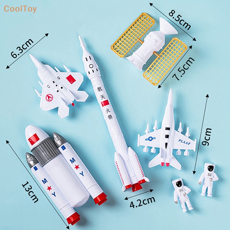 cooltoy-ของเล่นโมเดลจรวด-นักบินอวกาศ-ดาวเทียม-1-ชุด