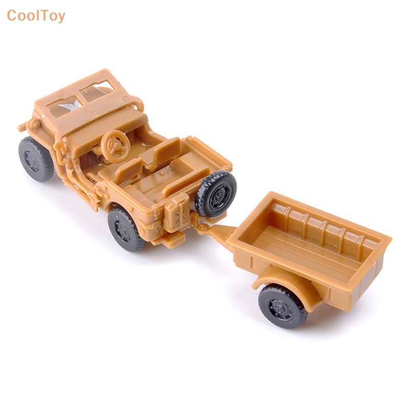 cooltoy-1-72-wwii-willy-jeep-โมเดลรถจี๊ป-พร้อมถังแขวน-ของเล่นสําหรับเด็ก