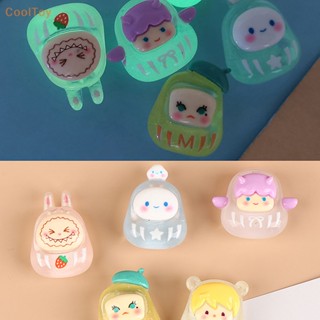 Cooltoy จี้ตุ๊กตาเรซิ่น รูปผลไม้ Ch น่ารัก เรืองแสง สําหรับทําเครื่องประดับ DIY ขายดี 5 ชิ้น