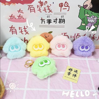 Cooltoy พวงกุญแจ จี้ตุ๊กตาการ์ตูนสัตว์น่ารัก สีส้ม สีแดง สําหรับห้อยกระเป๋าเป้สะพายหลัง