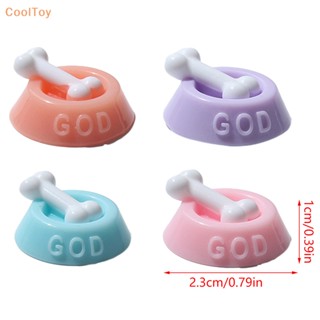 Cooltoy เครื่องประดับ รูปกระดูกสุนัข ขนาดเล็ก สําหรับตกแต่งบ้านตุ๊กตา 5 ชิ้น