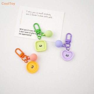 Cooltoy พวงกุญแจ จี้รูปหน้ายิ้ม สีแคนดี้ เครื่องประดับ สําหรับผู้ชายและผู้หญิง ขายดี