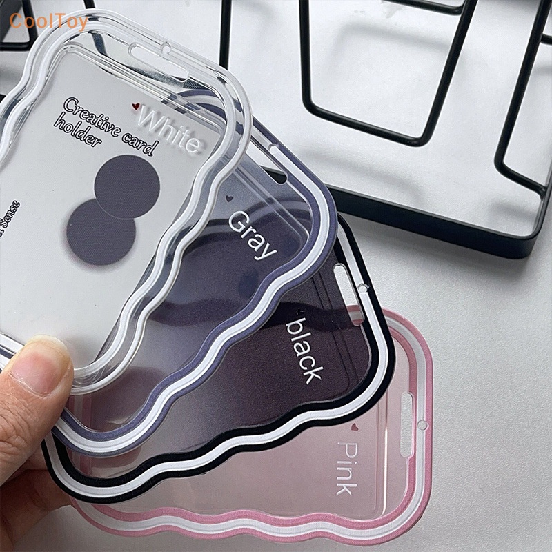 cooltoy-พวงกุญแจ-จี้รูปก้อนเมฆ-สีโปร่งใส-สําหรับใส่โฟโต้การ์ด-เครื่องเขียน