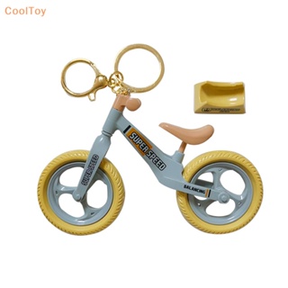 Cooltoy จี้พวงกุญแจ รูปจักรยาน แบบเลื่อนได้ เครื่องประดับ สําหรับของขวัญ