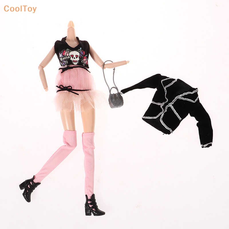 cooltoy-ขายดี-ชุดกระโปรงสวย-อุปกรณ์เสริม-สําหรับตุ๊กตา-diy-1-ชุด