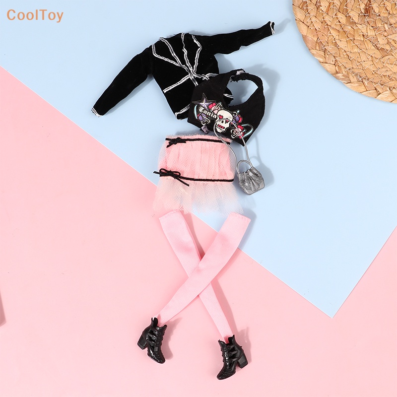 cooltoy-ขายดี-ชุดกระโปรงสวย-อุปกรณ์เสริม-สําหรับตุ๊กตา-diy-1-ชุด