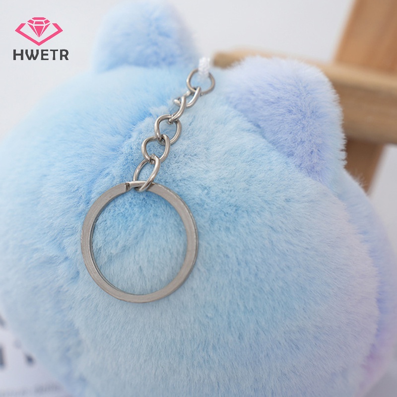 hwetr-พวงกุญแจ-จี้ตุ๊กตาการ์ตูนสัตว์-แมวน่ารัก-ขนาดเล็ก-หลากสี-สําหรับตกแต่งกระเป๋า