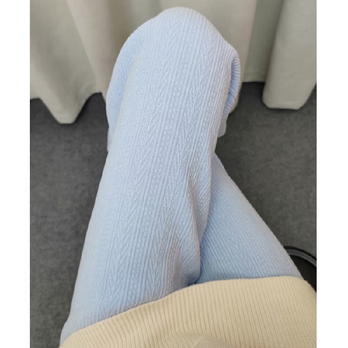 413-straw-jacquard-wide-leg-pants-womens-spring-and-autumn-high-waist-drape-design-niche-casual-pants