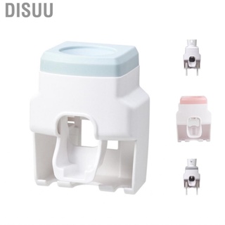 Disuu Automatic Toothpaste Dispenser Squeezer with  Holder Wall Mounted for Bathroom Adults Kids