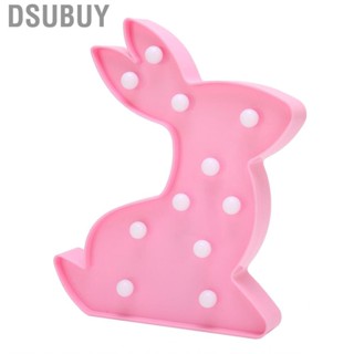 Dsubuy  Night Light Rabbit Shape Desk Decorative Lamp for Bedroom Party Shelf