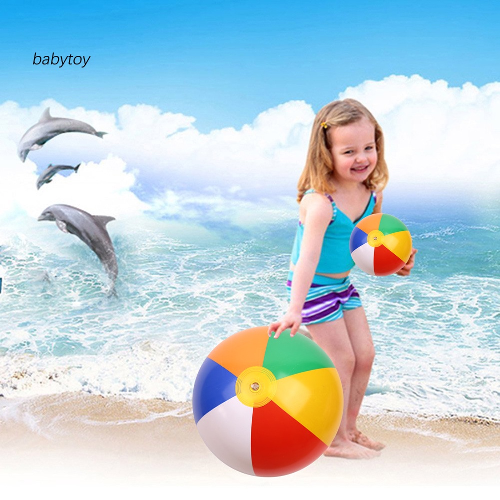 baby-ลูกบอลเป่าลม-สีสันสดใส-ลอยน้ํา-ของเล่นชายหาด-ปาร์ตี้-โปรดปราน-สําหรับเด็ก