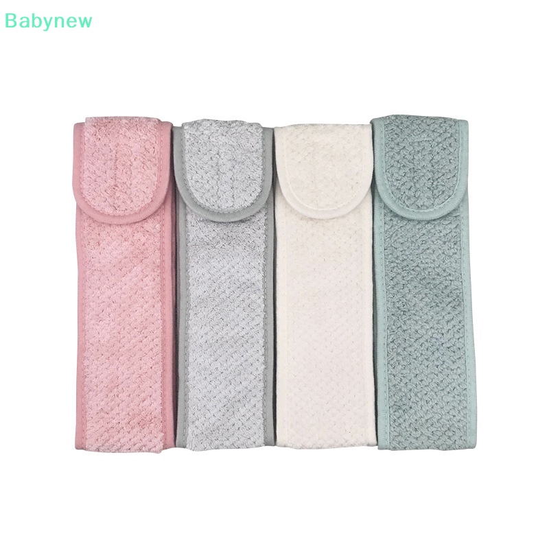 lt-babynew-gt-ที่คาดผมแต่งหน้า-ปรับได้-ผ้าขนหนูล้างหน้า-นุ่ม-อาบน้ํา-สปา-ที่คาดผม-ลดราคา