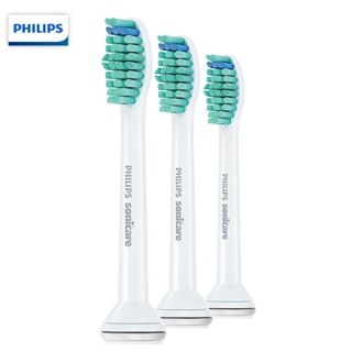 Philips HX6013 หัวแปรงสีฟัน แบบเปลี่ยน สําหรับ Philips Sonicare HX3 6 Series C1 3 ชิ้น ต่อแพ็ค