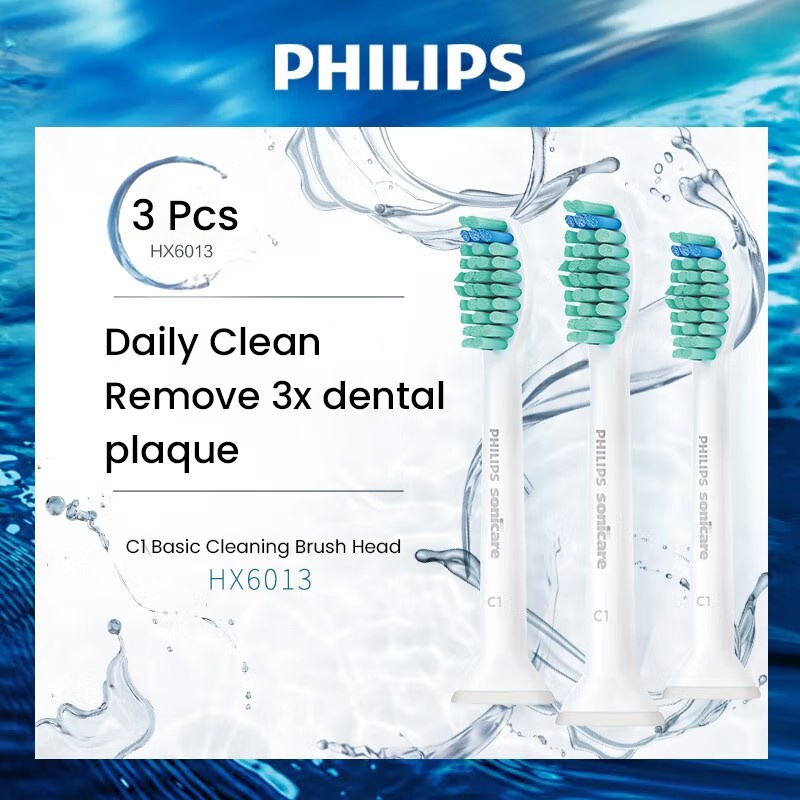 philips-hx6013-หัวแปรงสีฟัน-แบบเปลี่ยน-สําหรับ-philips-sonicare-hx3-6-series-c1-3-ชิ้น-ต่อแพ็ค