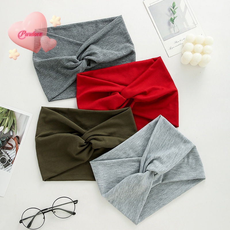 purelove-gt-boho-ผ้าโพกหัว-ผ้าฝ้ายนุ่ม-สีพื้น-สไตล์วินเทจ-สําหรับผู้หญิง