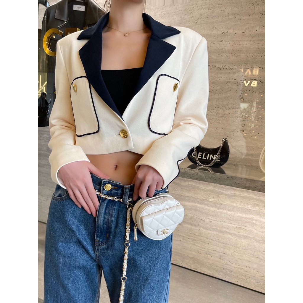 jeax-cel-23-autumn-and-winter-new-pocket-decoration-niche-design-small-short-color-matching-casual-suit-jacket-fashion-all-match