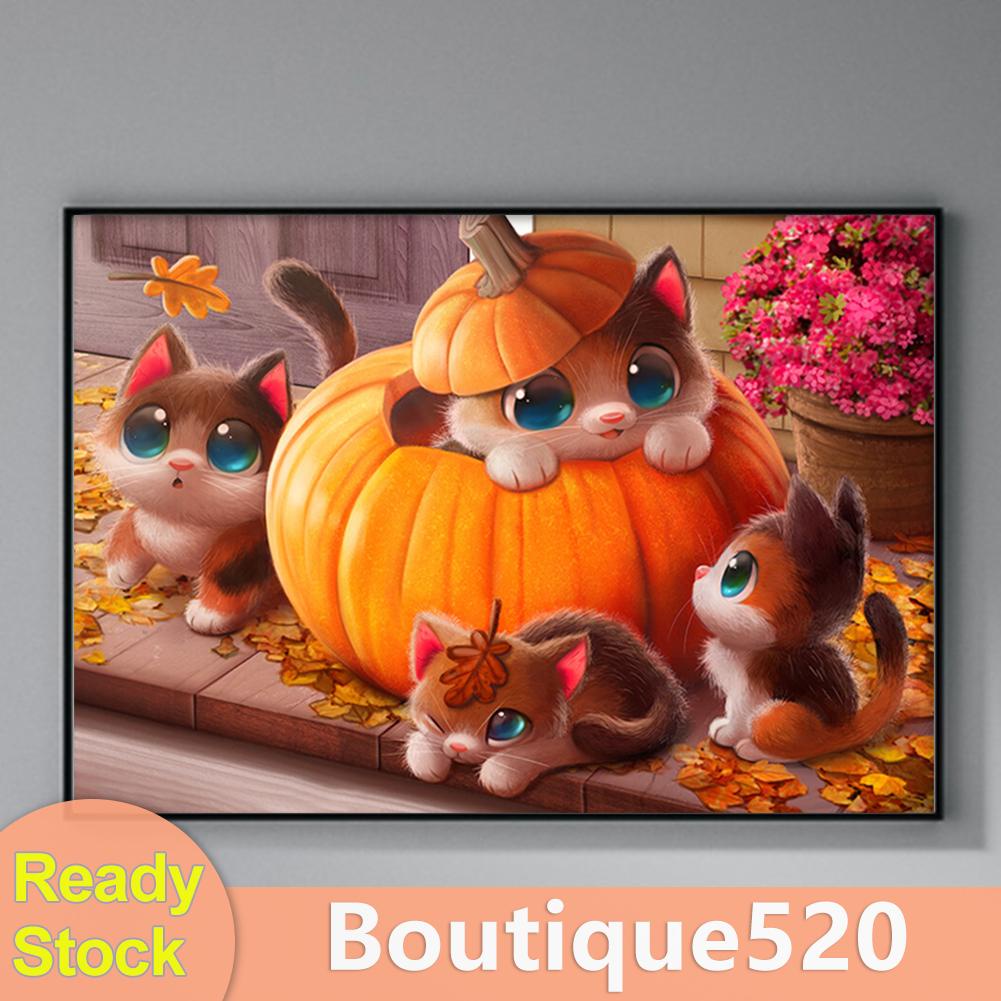 boutique520-th-ชุดปักครอสสติตช์-ผ้าฝ้าย-11ct-พิมพ์ลายแมว-เป็นมิตรกับสิ่งแวดล้อม