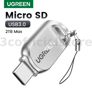 Ugreen อะแดปเตอร์การ์ดรีดเดอร์ USB-C เป็นการ์ด Micro SD TF OTG สําหรับแล็ปท็อป พีซี แท็บเล็ต โทรศัพท์ Windows USB3.0