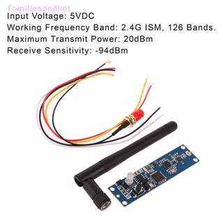 Familiesandhot&gt; 2.4G ISM DMX 512 โมดูลควบคุมไร้สาย PCB ตัวรับส่งสัญญาณ 2 in 1 สําหรับไฟเวทีไร้สายในตัว DIY 485EE อย่างดี