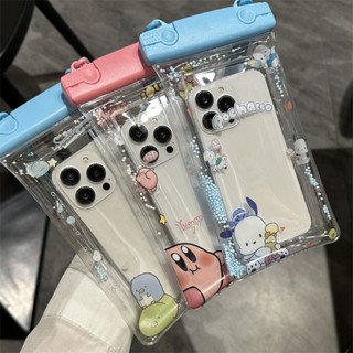 Pochacco sumikko กระเป๋าเคสใส่โทรศัพท์มือถือ กันน้ํา สําหรับว่ายน้ํา ดําน้ํา