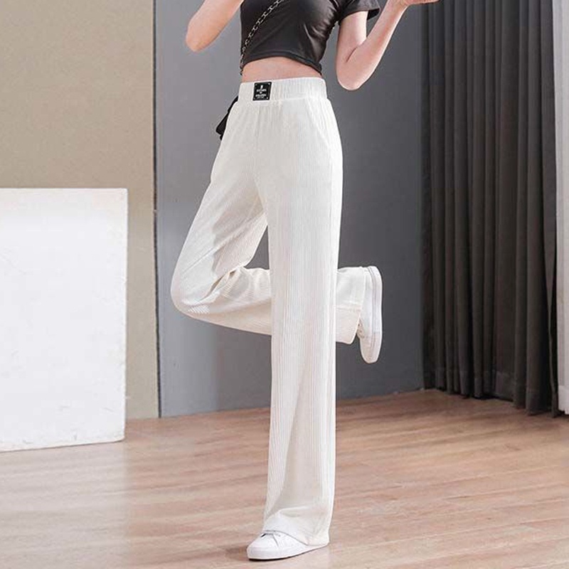 274-ice-silk-wide-leg-pants-new-style-high-waist-thin-temperament-korean-version-all-match-mopping-trousers-trousers