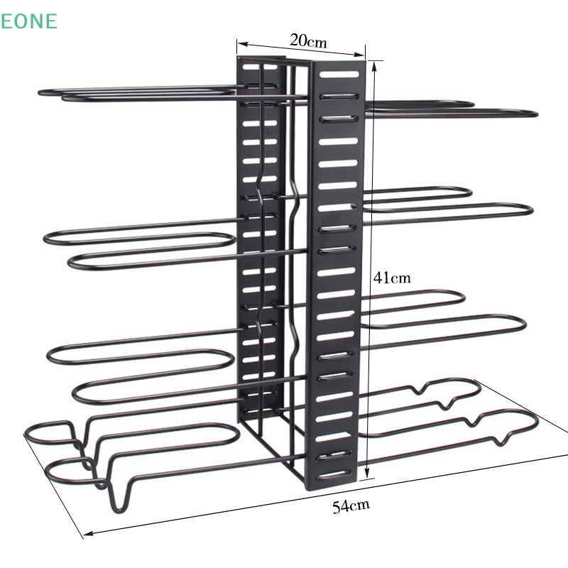 eone-ชั้นวางหม้อ-กระทะ-8-ชั้น-พร้อม-3-วิธี-ปรับได้-diy-สําหรับตู้เสื้อผ้า