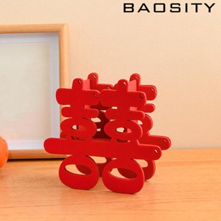 [Baosity] ของตกแต่งงานแต่งงาน สไตล์จีน สีแดง