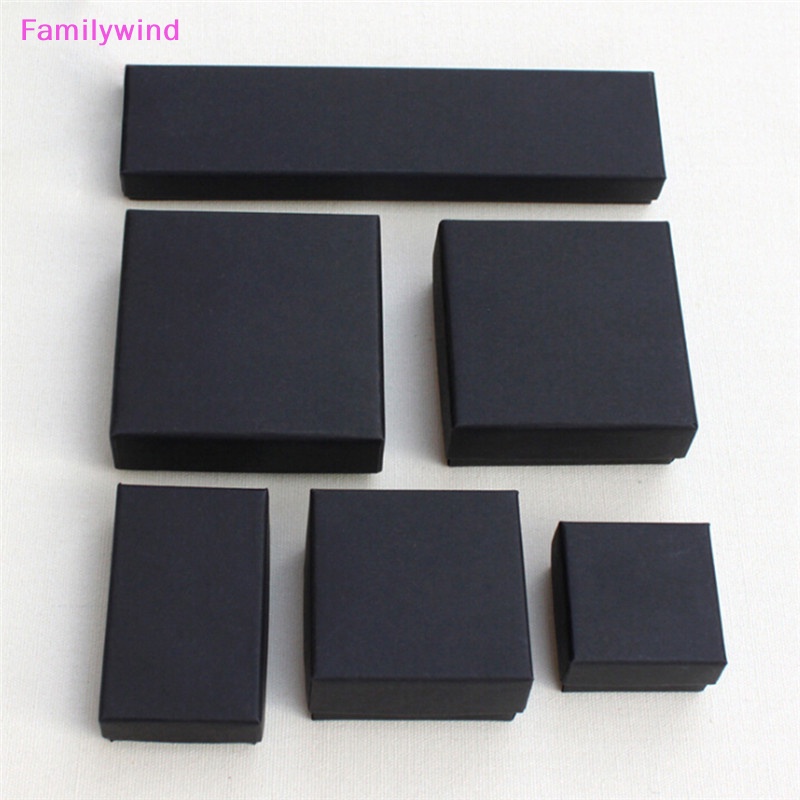 familywind-gt-กล่องกระดาษ-สีดํา-สําหรับใส่เครื่องประดับ-แหวน-สร้อยคอ-ต่างหู-สร้อยข้อมือ