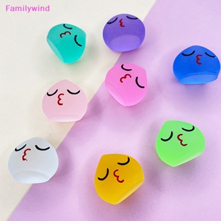 Familywind&gt; แดชบอร์ดเรซิ่น รูปหยดน้ํา ขนาดเล็ก สร้างสรรค์ เครื่องประดับ สําหรับตกแต่งบ้าน สวน รถยนต์ 5 ชิ้น