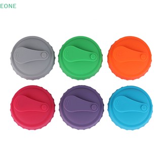 Eone ขายดี ฝาครอบกระป๋องเบียร์ โซดา ซิลิโคน กันรั่ว หลากสี 1 ชิ้น