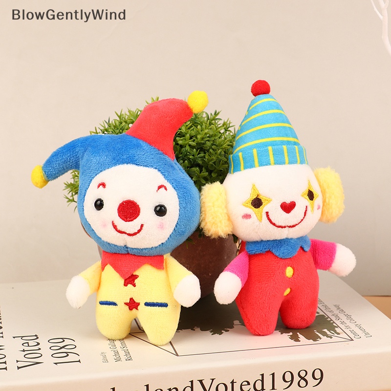 blowgentlywind-พวงกุญแจ-จี้ตุ๊กตาการ์ตูนตัวตลกน่ารัก-1-ชิ้น-bgw