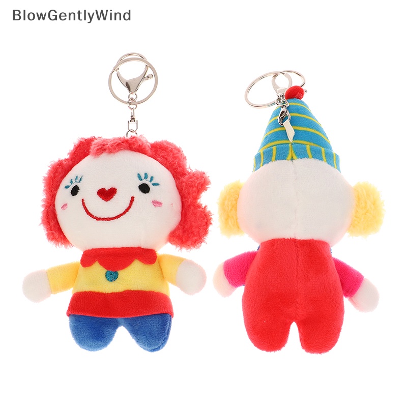 blowgentlywind-พวงกุญแจ-จี้ตุ๊กตาการ์ตูนตัวตลกน่ารัก-1-ชิ้น-bgw