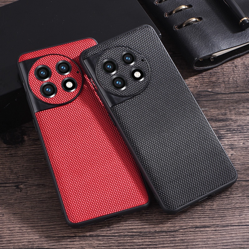 สําหรับ-oneplus-ace-2-pro-เคส-elvev-คุณภาพสูง-ทนทาน-ไนลอน-พื้นผิว-เคสโทรศัพท์-ป้องกัน-ฝาหลัง