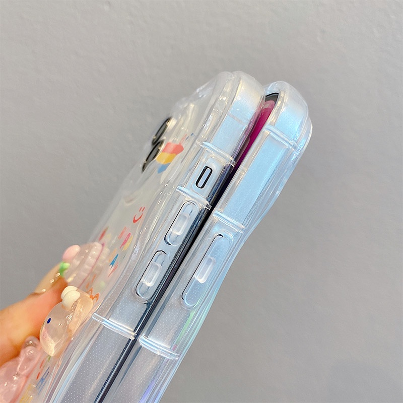 เคส-oppo-reno-8t-reno-8z-reno-7z-5g-ตุ๊กตาสามมิติ-สีใส-การ์ตูน-กรณีป้องกันโทรศัพท์มือถือ-ty5