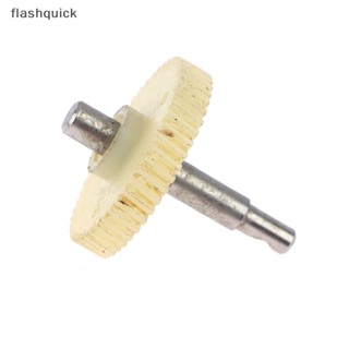 Flashquick ชุดเกียร์หนอน พลาสติก ล้อโลหะ ลดความเร็ว สําหรับอุปกรณ์ DIY 1 ชุด