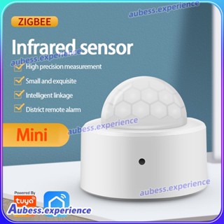 Tuya Zigbee3.0 Human Body Sensor ไร้สาย Smart Body Movement Mini Pir Motion Sensor ใช้กับ Gateway ผู้เชี่ยวชาญ