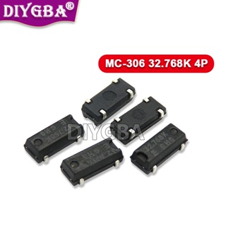 คริสตัลออสซิลเลเตอร์ SMD MC-306 32.768K 4P 12.5PF MC306 3.8 * 8*2.5 32.768Khz 10 ชิ้น