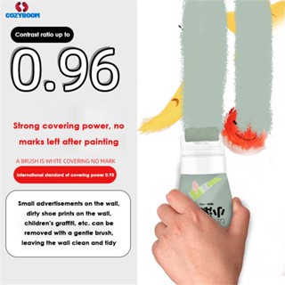 Patching Wall Paint Rolling Brush Wall Latex Paste เป็นมิตรกับสิ่งแวดล้อมฝาครอบ Graffiti แปรงกลิ้งขนาดเล็ก Wall Latex ครีมสีซ่อมลูกกลิ้งวาง DIY การปรับปรุงผนัง Cynthia