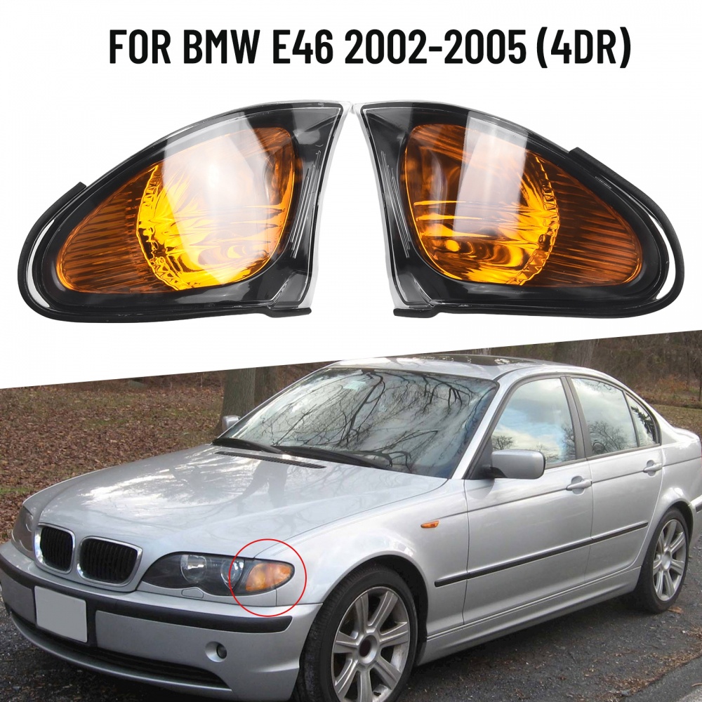 ใหม่-ไฟติดมุม-คุณภาพสูง-สําหรับ-bmw-e46-e46-2-ชิ้น