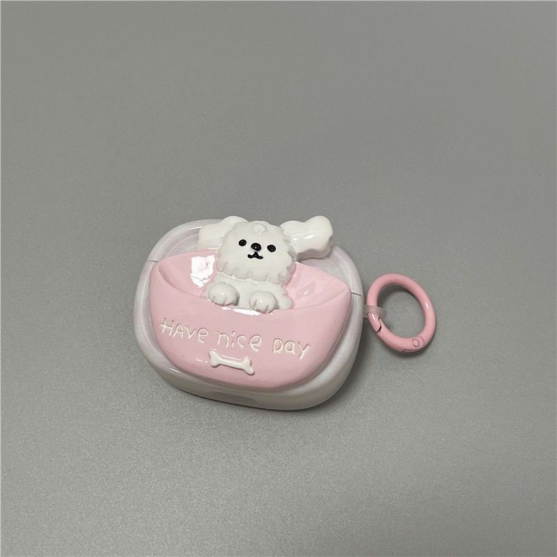 เคสหูฟังบลูทูธไร้สาย-ลายลูกสุนัขน่ารักมาก-สําหรับ-apple-airpods-pro1-2-3-generation