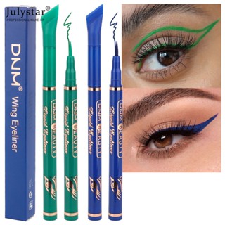 JULYSTAR Dnm Wing Tail สีสันปากกาอายไลเนอร์ Matte Quick-drying Fast Film Forming กันน้ำยาวนาน Stage Eye แต่งหน้า 12 สี